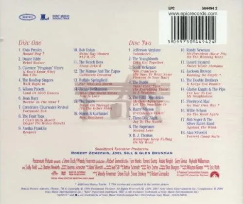 Alan Silvestri - Forrest Gump - The Soundtrack [Audio CD]