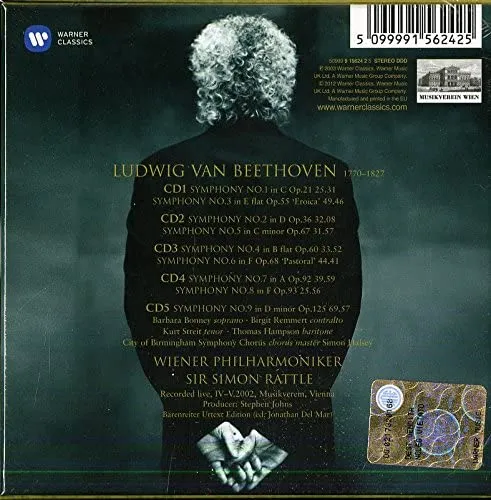 Beethoven: Complete Symphonies [Audio CD]