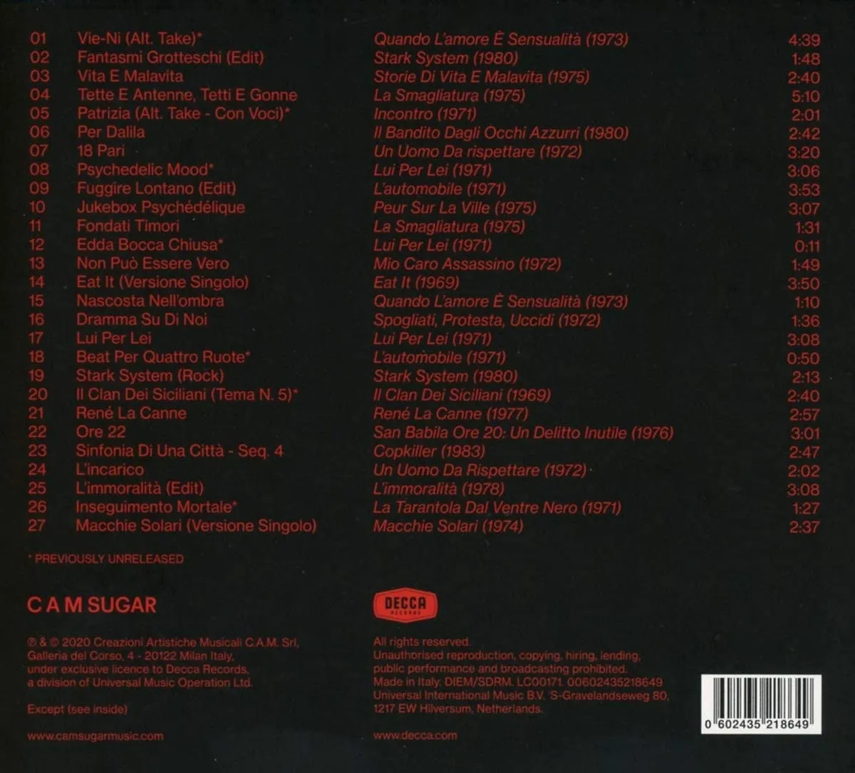 Ennio Morricone - Morricone Segreto [Audio CD]