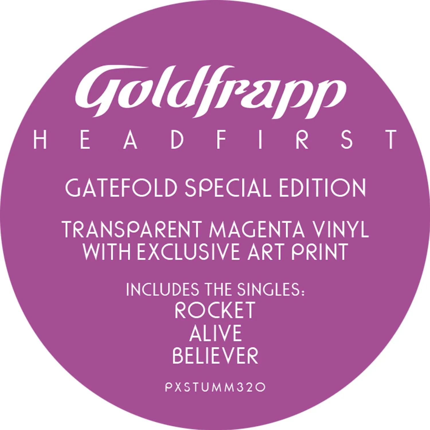 Goldfrapp - Head First (Magenta Colour Vinyl Edition   Art Print) [VINYL]