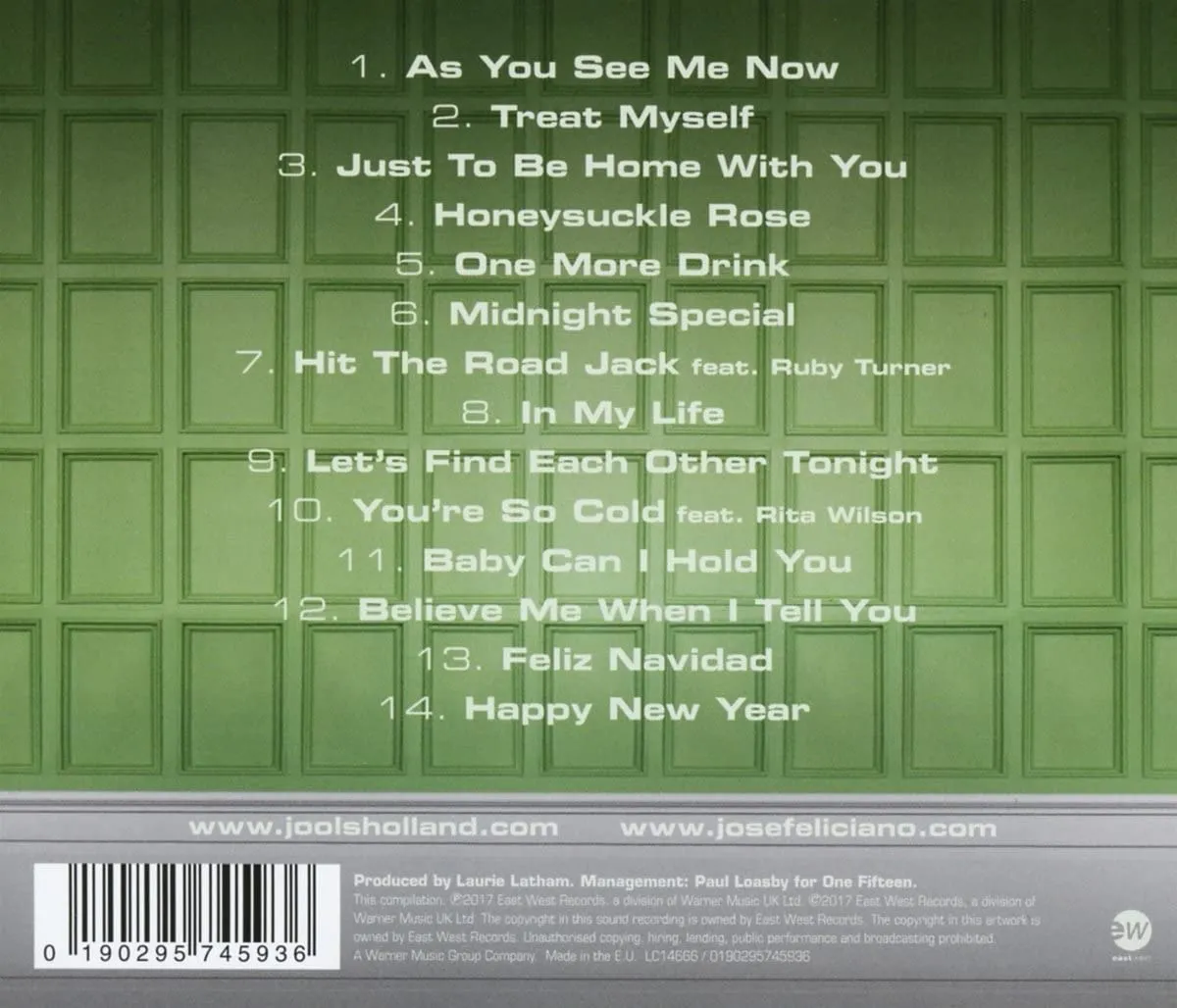 Jose Feliciano - As You See Me Now [Audio CD]