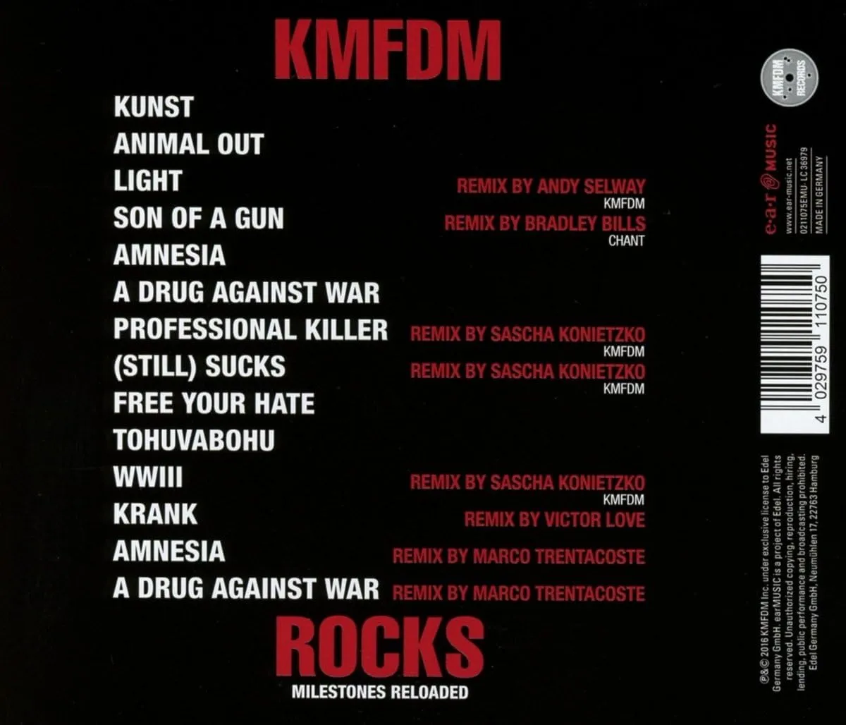 KMFDM - Rocks: Milestones Reloaded (Re-Imagined Industrial Rock Album)