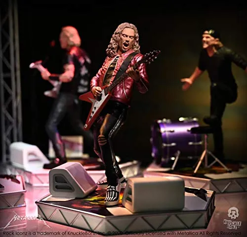 Knucklebonz Rock Iconz Metallica Series - Kirk Hammett Statue (Limited Edition)