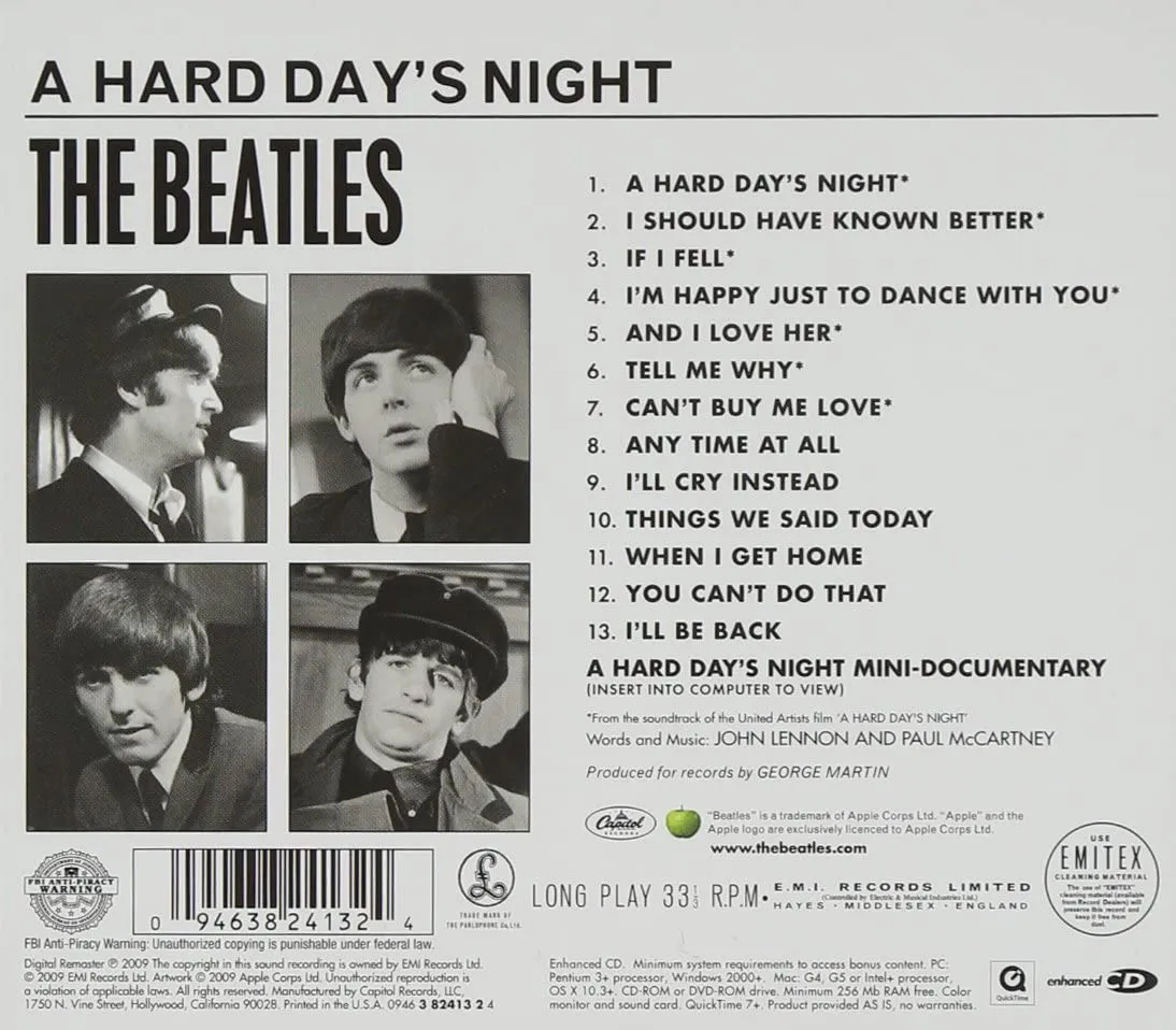 The Beatles - A Hard Day's Night [Audio CD]