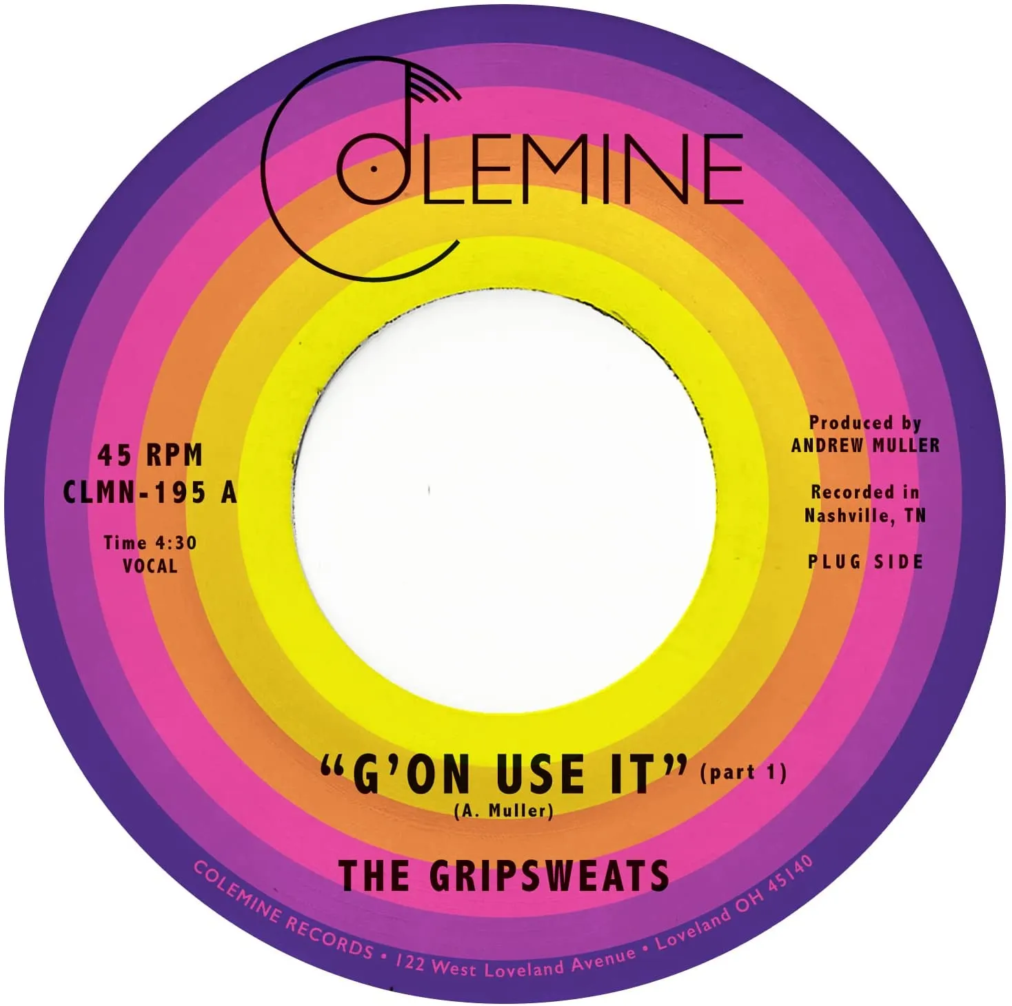The Gripsweats - G'on Use It [Vinyl]