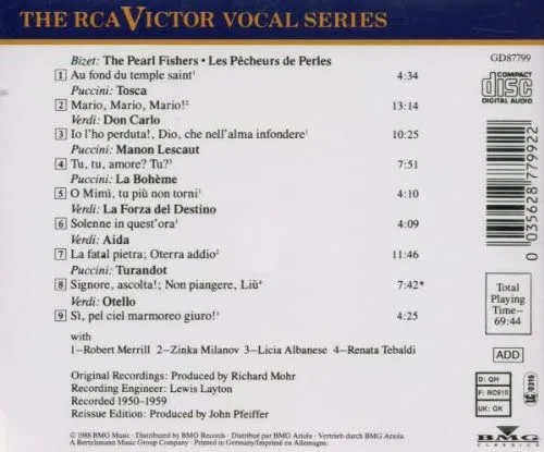 The Pearl Fishers Duet/Duets and Scenes [Audio CD]
