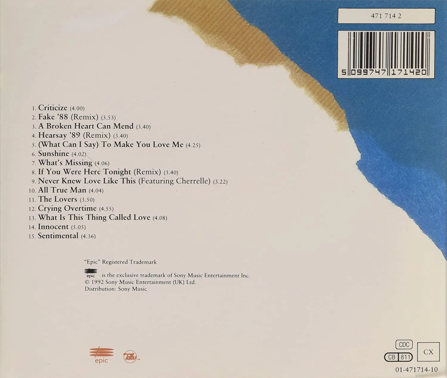 This Thing Called Love - The Greatest Hits of Alexander O'Neal [Audio CD]