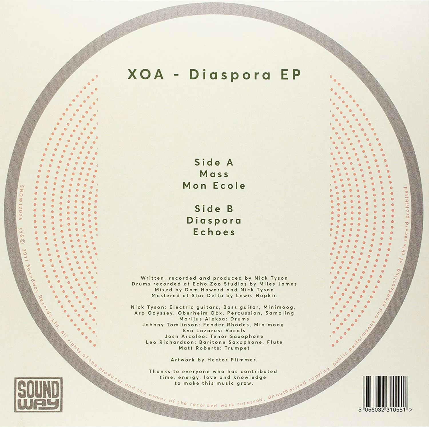 XOA - Diaspora EP [Vinyl]