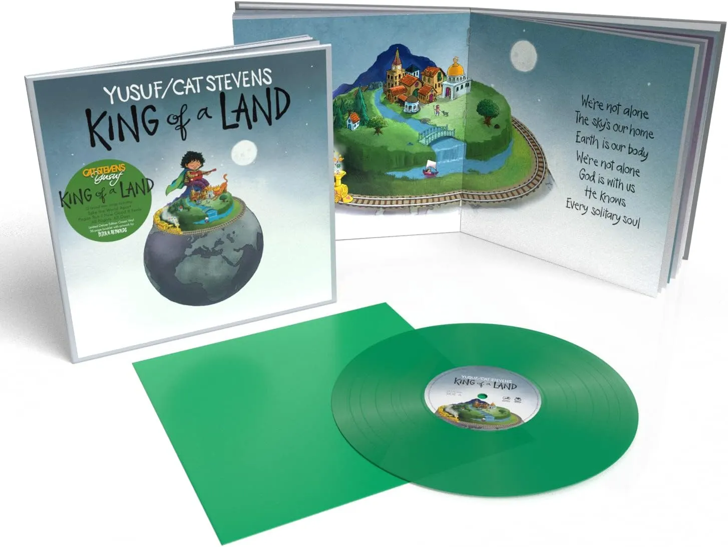 Yusuf/Cat Stevens - King of a Land (Limited Green Vinyl   36 Page Booklet)